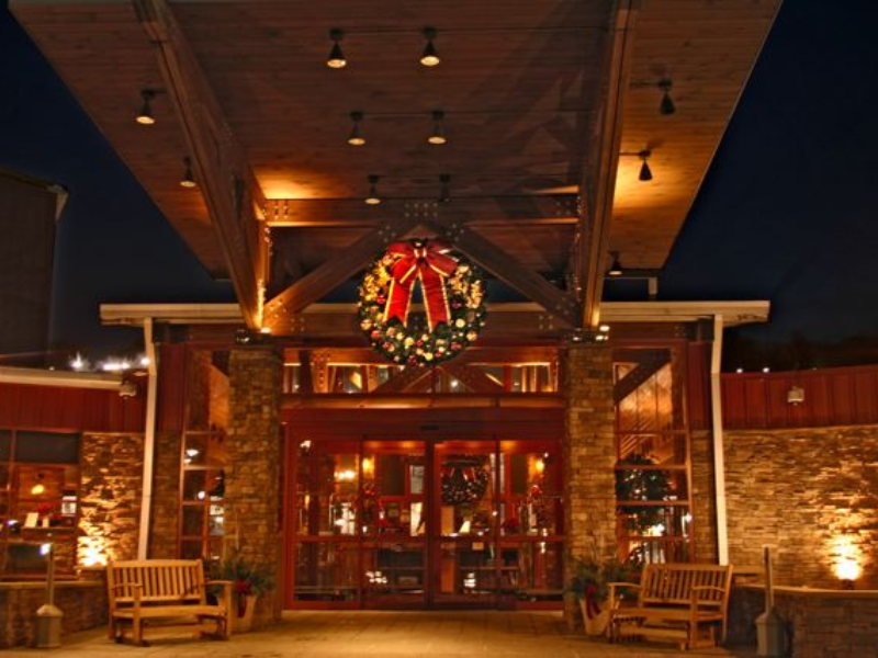 Commercial wreaths, holiday decor and custom displays